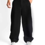 LOBG436 |Baggy Liso Negro