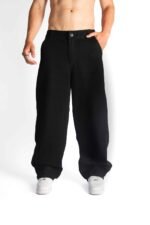 LOBG436 |Baggy Liso Negro