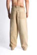 LOBG437 |CURVA Baggy Liso Yellow - Imagen 2