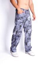 Curva CAMUFLADO Relaxed Cargo Azul