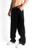 LOBG436 |Baggy Liso Negro - Imagen 2