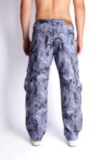 Curva CAMUFLADO Relaxed Cargo Azul - Imagen 2