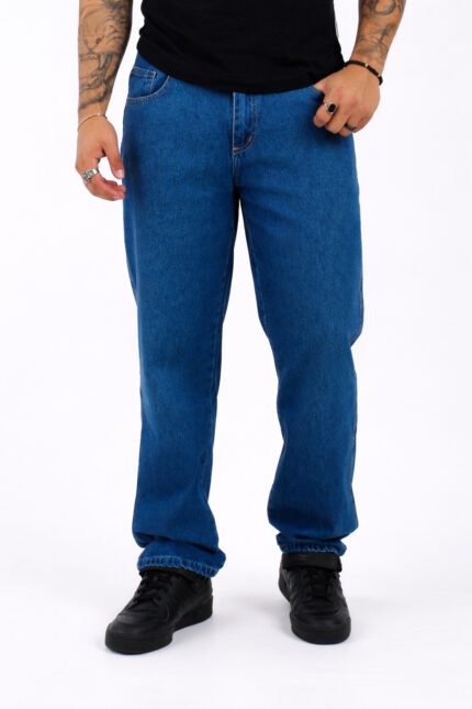 LORXJN79 |Curva Relaxed Azul Liso
