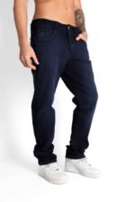 LORUMB41 Curva Elastizado Recto Azul Oscuro